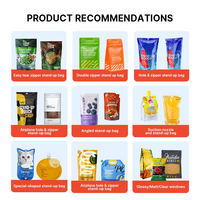 Pochette souple personnalisée avec bec verseur pour whisky et liqueurs, qualité alimentaire, format mini, rechargeable, portable, avec support en plastique