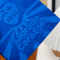 Carnet de notes en cuir avec logo personnalisé en relief, format A5, couverture souple en PU, agenda pour l'école et les affaires