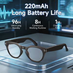 2026 Trend AI Glasses AI Assistant <b>Real</b>-time Language Translator Wireless Audio Glasses V03-T6 - Product Image 4