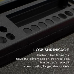 Filament <span class=keywords><strong>PLA</strong></span> en fibre de carbone pour imprimante 3D Dowell 3D Filament <span class=keywords><strong>PLA</strong></span> <span class=keywords><strong>CF</strong></span> haute résistance mat 1,75 Filament facile à imprimer - Product Image 2