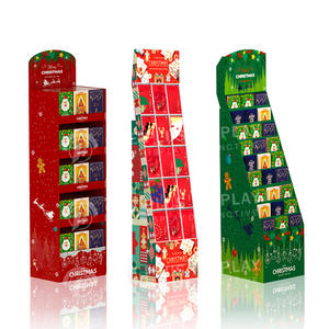 Подгонянная Экологически чистая перерабатываемая картонная полка для бумажной витрины для супермаркетов, стойка для подушек, картонная стойка для рекламы - Product Image 4