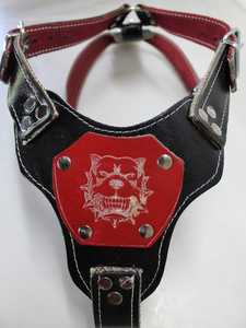 Nuevos collares de cuerpo de cuero súper genuino Collar de perro de producción especial Precio Producto de rendimiento Collar de perro - Product Image 3