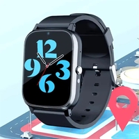Montre GPS 4G FA91S avec appel vidéo, moniteur de santé intelligent et réveil pour personnes âgées et étudiants
