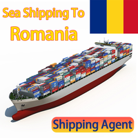 Agente de Transporte Marítimo de Contenedores Completos (FCL), Transporte de Automóviles, Contenedor a Rumania, Exportación de Vehículos a la UE, DAP, Transitario de Carga Marítima