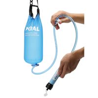 Sac de filtration d'eau en TPU à alimentation par gravité pour l'extérieur, portable, pliable, pour le camping et la randonnée, capacité de 3000 ml, étanche et anti-fuite