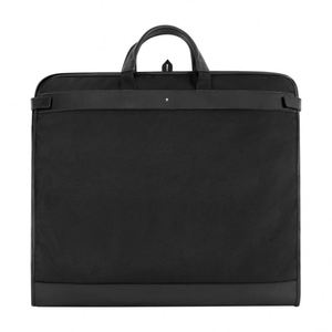 Échantillon gratuit : Sac de voyage noir avec accessoires, housse respirante pour costume, poche zippée, housse anti-poussière, prix usine - Product Image 3