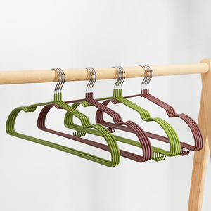 Tốt nhất bán vải móc áo nhựa giặt móc áo với móc kim loại chống trượt móc áo nhựa cho người lớn - Product Image 6