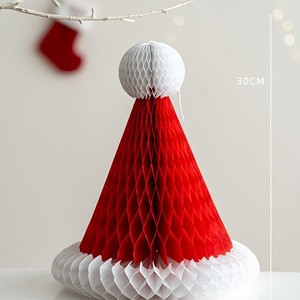 Honeycomb Paper <b>Christmas</b> Tree <b>Christmas</b> Hat Snowflake Hanging Decorations <b>for</b> Festive <b>Novelty</b> Ornament <b>Christmas</b> <b>Gifts</b> Favor - Product Image 6
