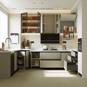 Meubles de cuisine sur mesure Santopova : Rangement intelligent et design élégant - Product Image 4