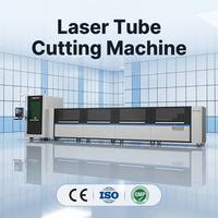 Machine de découpe laser CNC pour tubes en fibre optique, acier inoxydable, fer et tubes carrés