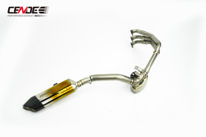 Scarico Moto in Lega di Titanio Modificato con Valvola Elettronica e Silenziatore per <span class=keywords><strong>Triumph</strong></span> <span class=keywords><strong>TIGER</strong></span> 1200 2022-2025 - Product Image 2
