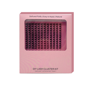 Kit de cils en grappe PBT naturel en gros, marque privée, pour un effet œil de poupée, œil de chat, hybride et wispy - Product Image 4