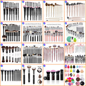 Ensemble de pinceaux de maquillage DailyQueen Premium Foundation Blending Face Powder Eye Shadow Concealer Synthetic Make Brush Set White Goat Hair - Product Image 6