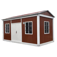 Modulaire Amovible Plat Pack Conteneur Maison Villas Portable En Acier Panneau Sandwich Préfabriqué Moderne Écologique Extérieur