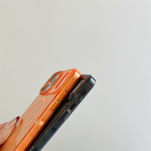 for iphone 16 magnetic <b>phone</b> case exact hole camera lens,for iphone 17 clear case anti yellow - Product Image 5
