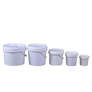 Seau en plastique carré de qualité industrielle Couvercle de seau épais pour peinture alimentaire et latex Seau en plastique carré vide en matériau PP - Product Image 5