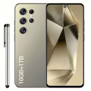 <span class=keywords><strong>Konga</strong></span> Venta caliente 2025 más nuevo S25 Ultra AI teléfono móvil HIFI música teléfonos de doble tarjeta con Stylus soporte Cake Master Simulator - Product Image 2