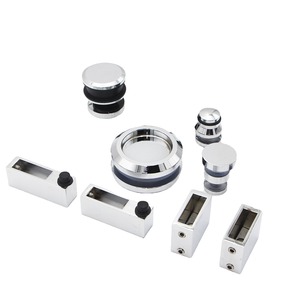 ชุดลูกกลิ้งยึด<span class=keywords><strong>ประตู</strong></span>กระจกห้องอาบน้ำแบบ<span class=keywords><strong>เลื่อน</strong></span> ทำจากสแตนเลส ทนทาน ทันสมัย สำหรับห้องน้ำกระจก - Product Image 6