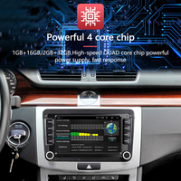 Radio Mobil Stereo Pintar Android 9.0 Terlaris untuk vw Polo jetta passat Skoda Seat Interface