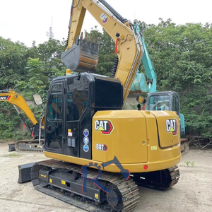 Mini-excavatrice hydraulique d'occasion CAT307E2 de 7 tonnes, équipement lourd fiable et efficace pour les projets de construction - Product Image 1