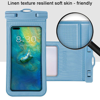 Étui universel étanche pour téléphone IPX8, sac étanche pour plongée sous-marine, pochette pour téléphone avec cordon pour iPhone, Samsung, Xiaomi
