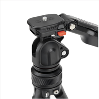 Goocong Pan Head Portable Meilleur trépied de caméra vidéo de voyage en aluminium pour DSLR et caméra vidéo