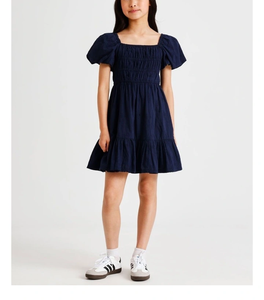 Vestido de Algodón Cómodo para Niñas, Atuendo de Verano con Tela Ligera, Estilo Bonito y Diseño Transpirable, Ideal para Climas Cálidos - Product Image 2