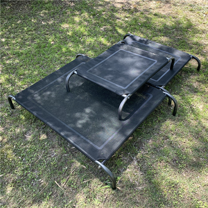 perro cama ejército sofá perezoso bolsa para mascotas gato cama desmontable elevada gato cama doble tamaño de perro cuna - Product Image 5