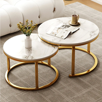 Meubles de salon de luxe simple Offre Spéciale Table basse centrale de luxe moderne et légère