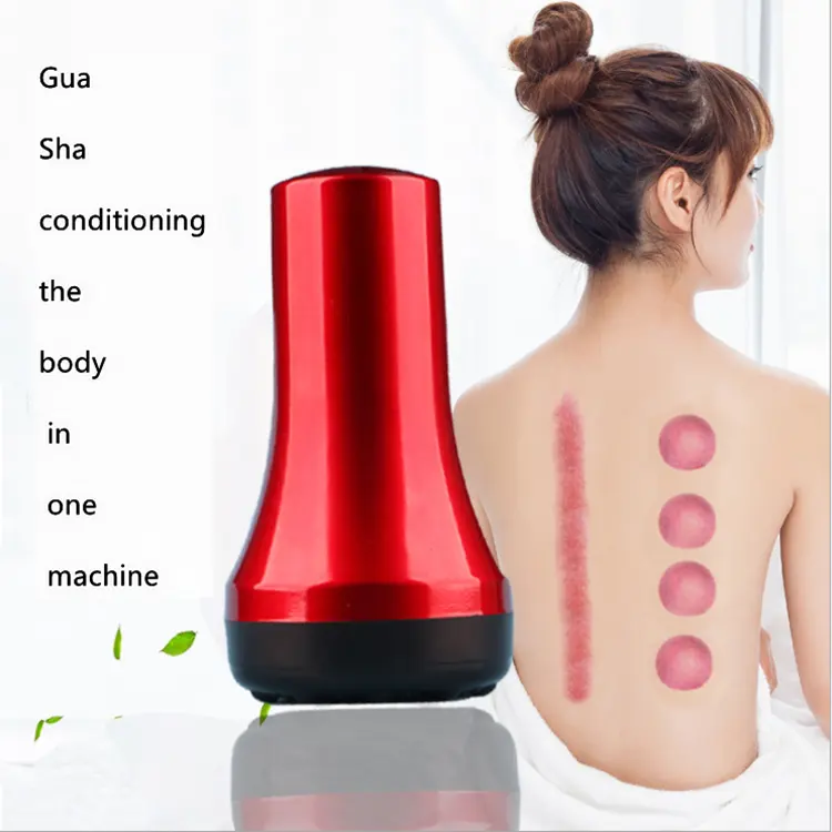 Портативные терапевтические массажные чашки, набор электрических чашек для массажа Guasha