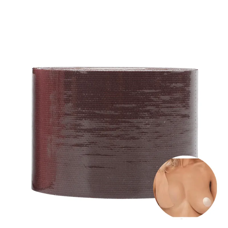 RECOO fournit en gros un teint de peau personnalisé Boby Tape seins soulevant le rouleau de ruban de poitrine