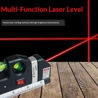 Niveau laser industriel RXT de qualité DIY, 4-en-1, avec ruban à mesurer, marqueur de ligne, projecteur de ligne infrarouge magnétique haute précision, modèle LV03