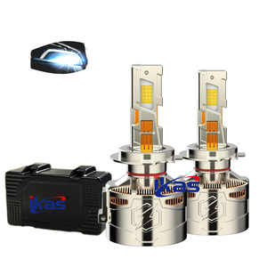 Venta al por mayor de fábrica: 9 tubos de cobre de alta potencia 200W 400W H1 H4 H7 H11 9005 9006 9012 66000LM 12V-24V - Product Image 1