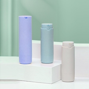 25ml 45ml Refillable Eco-friendly Luxury Airless Pump <b>Bottles</b> Matte White Grey Cosmetic Package Containers - Product Image 6