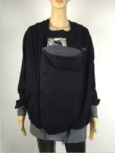 Kangaroo Baby Carrier Jacket Warm Maternity Hoodies Hombres Prendas de <span class=keywords><strong>abrigo</strong></span> <span class=keywords><strong>Abrigo</strong></span> para mujeres embarazadas Ropa de maternidad - Product Image 3