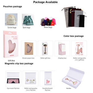 Herramienta corporal Gua Sha personalizada, ágata de Aventurina verde Natural pura, masajeador de dientes corporales de Jade blanco, productos de masaje de amplia aplicación - Product Image 6