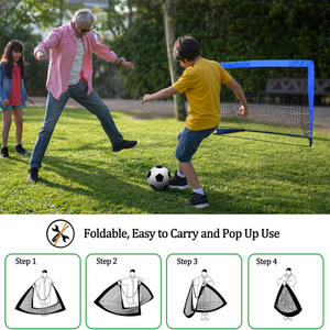 Red de Fútbol Portátil Plegable 4x3 pies, Portería de Fútbol Fácil de Montar para Entrenamiento Rápido - Product Image 2