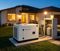 10kW 15kW 20kW 30kW Erdgas-Generator LPG-Generator Sparsame Benzin-Generatoren mit ATS für Landwirtschaftliche Nutzung