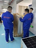 Panneaux solaires à haute efficacité 10% 40% de transmission Verre photovoltaïque double transparent pour applications BIPV