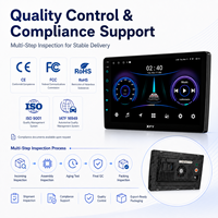 FYDZ Radio para Auto Android de 9 Pulgadas, CarPlay Inalámbrico, Android Auto, 2 DIN, GPS, DSP, Reproductor Multimedia para Honda, Toyota, Kia