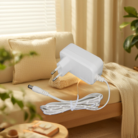 Adaptateur secteur EU 12V 2.5A 2500MA avec alimentation à découpage AC DC, connecteur DC 5.5*2.5 5.5*2.1 pour éclairage LED, matériau PC