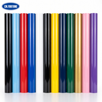 Rouleau de vinyle PVC auto-adhésif coloré mat/brillant pour découpe au plotter, film résistant aux UV et à l'eau, écologique pour décalcomanies de fenêtre