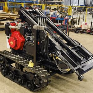 크롤러 타입 유압 DTH 암석 발파 채석장 및 광산 드릴링 머신 판매 - Product Image 6