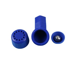 Anning Brand Respiratory Trainer For Lung Function Exercise With Three Balls <b>ABS</b> Material White And Blue - Product Image 5