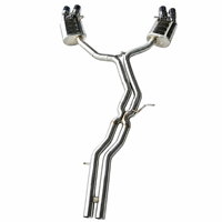 Silencieux d'échappement Catback pour Audi S4 S5 B8 B8.5 3.0T, système d'échappement à soupape électrique, embout en tuyaux SUS304