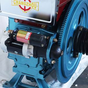 Moteur diesel monocylindre 4 temps refroidi par eau Aokai ZS1115M 22HP, norme Euro 3, garantie 1 an, démarrage au pied, pour machines - Product Image 5