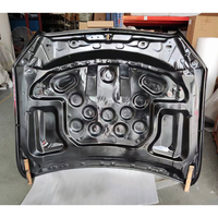 Capot avant en fibre de carbone véritable style AMG pour Mercedes Benz W205 C43 2014-2018 2019 2020 Noir brillant