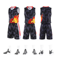 Nouveau design personnalisé de shorts de basketball maillots de basketball design maillot vierge