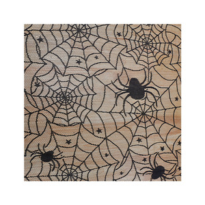 Halloween Spider Web <b>Tablecloth</b> <b>Rectangle</b> Polyester Jacquard Lace Black 137x182cm Party Decor - Product Image 5