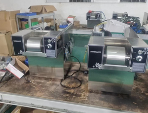 เครื่องทำน้ำแข็งเกล็ดหิมะ 110V 220V เครื่องบิงซู เครื่องไสน้ำแข็งไฟฟ้า เครื่องทำน้ำแข็งปั่นสีสันสดใสสำหรับทำขนมหวาน - Product Image 6